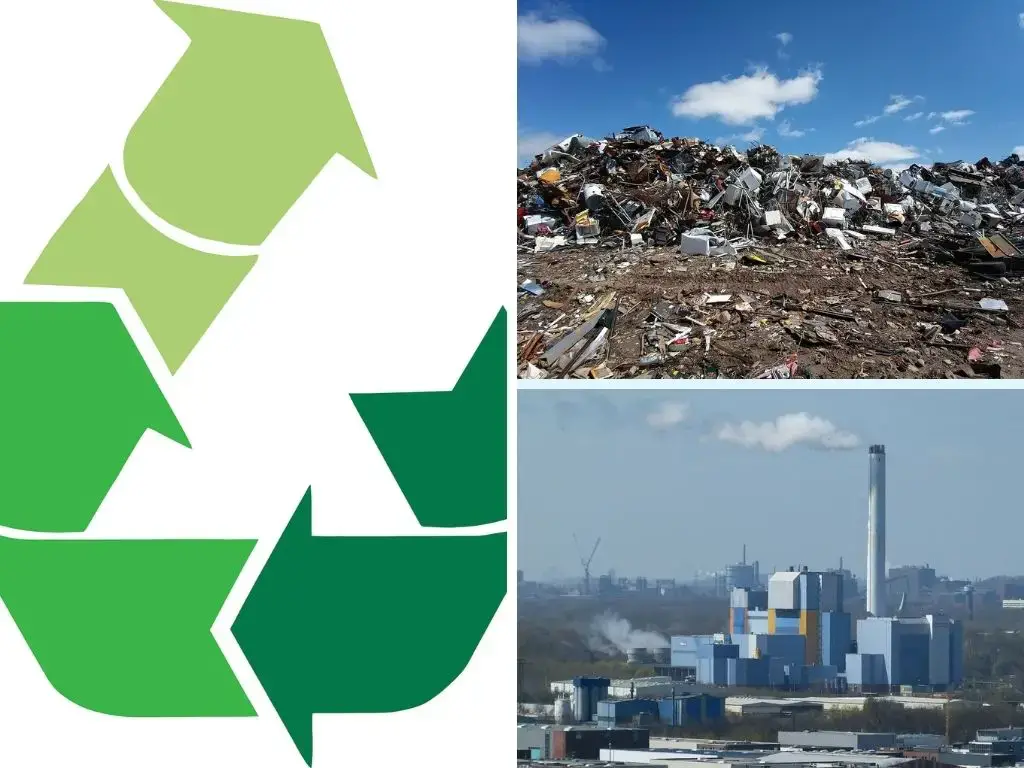 垃圾填埋、回收、焚燒、堆肥:比較，哪個最好?