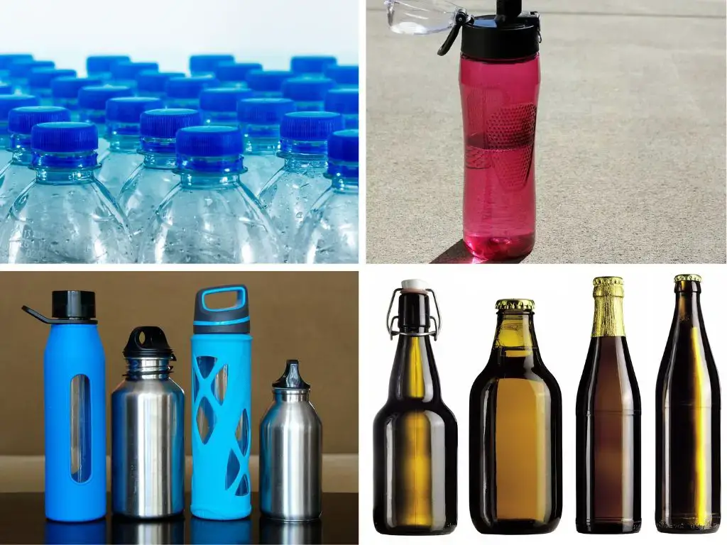 塑料、玻璃和金屬水瓶:比較，&哪一個最好?