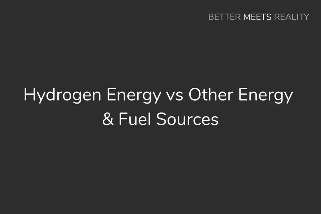 氫能vs核能，化石燃料，太陽能，汽油和其他能源和燃料