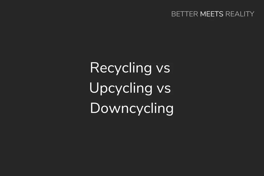 回收、升級和降級:差異，以及哪個更好?